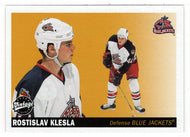 Rostislav Klesla - Columbus Blue Jackets (NHL Hockey Card) 2002-03 Upper Deck Vintage # 73 Mint