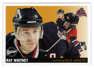 Ray Whitney - Columbus Blue Jackets (NHL Hockey Card) 2002-03 Upper Deck Vintage # 75 Mint