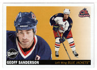 Geoff Sanderson - Columbus Blue Jackets (NHL Hockey Card) 2002-03 Upper Deck Vintage # 78 Mint