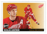 Nicklas Lidstrom - Detroit Red Wings (NHL Hockey Card) 2002-03 Upper Deck Vintage # 91 Mint