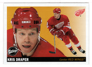 Kris Draper - Detroit Red Wings (NHL Hockey Card) 2002-03 Upper Deck Vintage # 93 Mint
