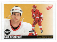 Boyd Devereaux - Detroit Red Wings (NHL Hockey Card) 2002-03 Upper Deck Vintage # 98 Mint