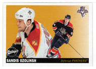 Sandis Ozolinsh - Florida Panthers (NHL Hockey Card) 2002-03 Upper Deck Vintage # 110 Mint
