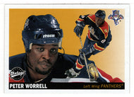 Peter Worrell - Florida Panthers (NHL Hockey Card) 2002-03 Upper Deck Vintage # 112 Mint