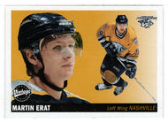 Martin Erat - Nashville Predators (NHL Hockey Card) 2002-03 Upper Deck Vintage # 142 Mint