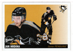 Jan Hrdina - Pittsburgh Penguins (NHL Hockey Card) 2002-03 Upper Deck Vintage # 204 Mint