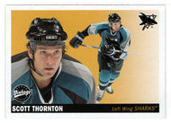Scott Thornton - San Jose Sharks (NHL Hockey Card) 2002-03 Upper Deck Vintage # 209 Mint