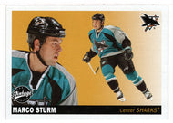 Marco Sturm - San Jose Sharks (NHL Hockey Card) 2002-03 Upper Deck Vintage # 214 Mint