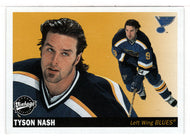 Tyson Nash - St. Louis Blues (NHL Hockey Card) 2002-03 Upper Deck Vintage # 217 Mint