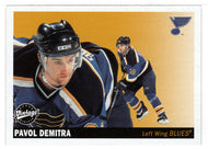 Pavol Demitra - St. Louis Blues (NHL Hockey Card) 2002-03 Upper Deck Vintage # 219 Mint