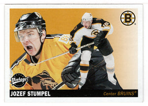 Jozef Stumpel - Boston Bruins (NHL Hockey Card) 2002-03 Upper Deck Vintage # 21 Mint