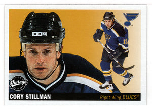 Cory Stillman - St. Louis Blues (NHL Hockey Card) 2002-03 Upper Deck Vintage # 222 Mint