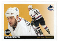 Todd Bertuzzi - Vancouver Canucks (NHL Hockey Card) 2002-03 Upper Deck Vintage # 245 Mint