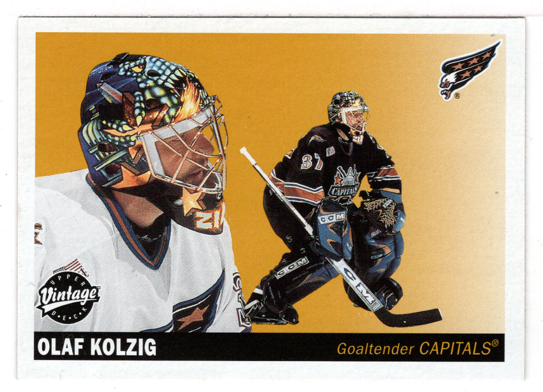 Olaf Kolzig - Washington Capitals (NHL Hockey Card) 2002-03 Upper Deck Vintage # 256 Mint