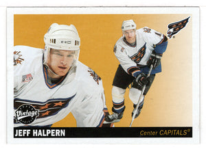 Jeff Halpern - Washington Capitals (NHL Hockey Card) 2002-03 Upper Deck Vintage # 257 Mint