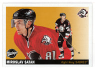 Miroslav Satan - Buffalo Sabres (NHL Hockey Card) 2002-03 Upper Deck Vintage # 29 Mint