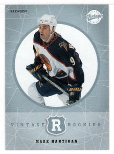 Mark Hartigan - Atlanta Thrashers - Vintage Rookies (NHL Hockey Card) 2002-03 Upper Deck Vintage # 322 Mint