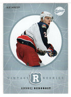 Andrej Nedorost - Columbus Blue Jackets - Vintage Rookies (NHL Hockey Card) 2002-03 Upper Deck Vintage # 329 Mint
