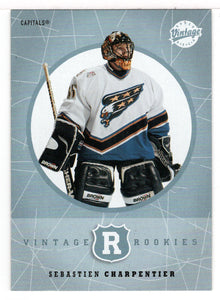 Sebastien Charpentier - Washington Capitals - Vintage Rookies (NHL Hockey Card) 2002-03 Upper Deck Vintage # 347 Mint