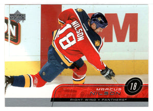 Marcus Nilsson - Florida Panthers (NHL Hockey Card) 2002-03 Upper Deck # 323 Mint