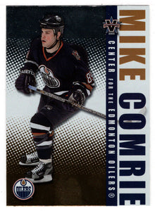 Mike Comrie - Edmonton Oilers (NHL Hockey Card) 2002-03 Pacific Vanguard # 42 Mint