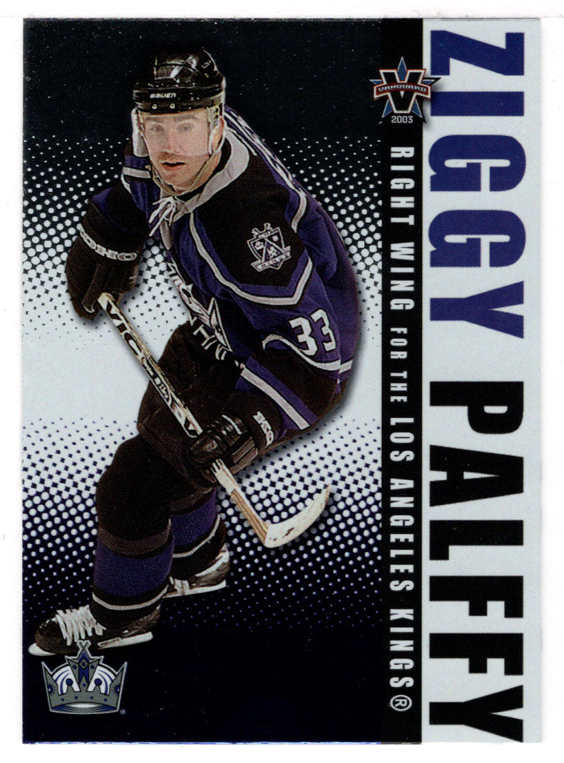 Ziggy Palffy - Los Angeles Kings (NHL Hockey Card) 2002-03 Pacific Vanguard # 49 Mint