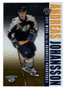 Andreas Johansson - Nashville Predators (NHL Hockey Card) 2002-03 Pacific Vanguard # 58 Mint