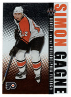 Simon Gagne - Philadelphia Flyers (NHL Hockey Card) 2002-03 Pacific Vanguard # 73 Mint