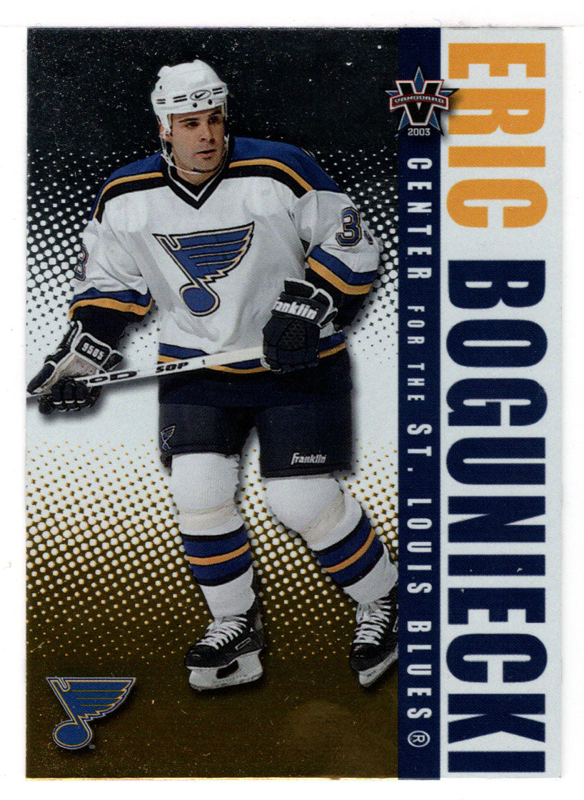 Eric Boguniecki - St. Louis Blues (NHL Hockey Card) 2002-03 Pacific Vanguard # 82 Mint