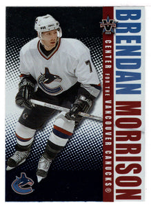 Brendan Morrison - Vancouver Canucks (NHL Hockey Card) 2002-03 Pacific Vanguard # 96 Mint