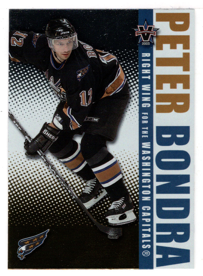 Peter Bondra - Washington Capitals (NHL Hockey Card) 2002-03 Pacific Vanguard # 98 Mint