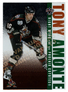 Tony Amonte 37/450 - Phoenix Coyotes (NHL Hockey Card) 2002-03 Pacific Vanguard LTD # 76 Mint