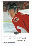 Martin Havlat - Ottawa Senators (NHL Hockey Card) 2002-03 Upper Deck Artistic Impressions # 61 Mint
