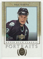 Paul Kariya - Anaheim Mighty Ducks (NHL Hockey Card) 2002-03 Upper Deck Classic Portraits # 2 Mint