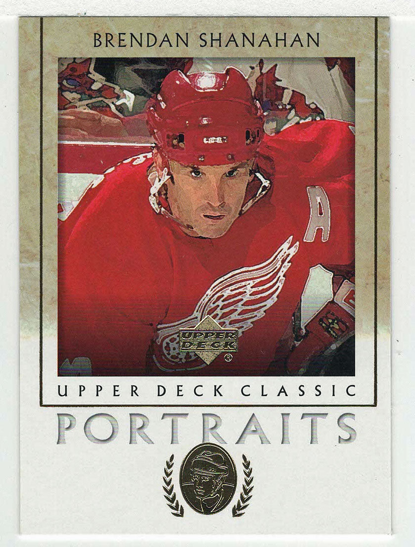 Brendan Shanahan - Detroit Red Wings (NHL Hockey Card) 2002-03 Upper Deck Classic Portraits # 37 Mint