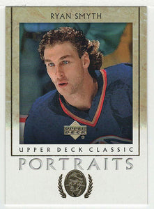 Ryan Smyth - Edmonton Oilers (NHL Hockey Card) 2002-03 Upper Deck Classic Portraits # 41 Mint