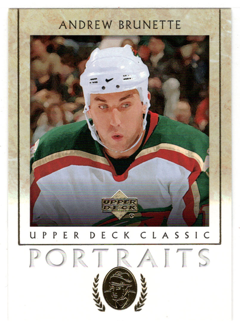 Andrew Brunette - Minnesota Wild (NHL Hockey Card) 2002-03 Upper Deck Classic Portraits # 49 Mint