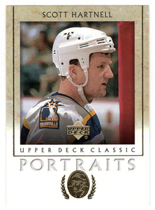 Scott Hartnell - Nashville Predators (NHL Hockey Card) 2002-03 Upper Deck Classic Portraits # 55 Mint