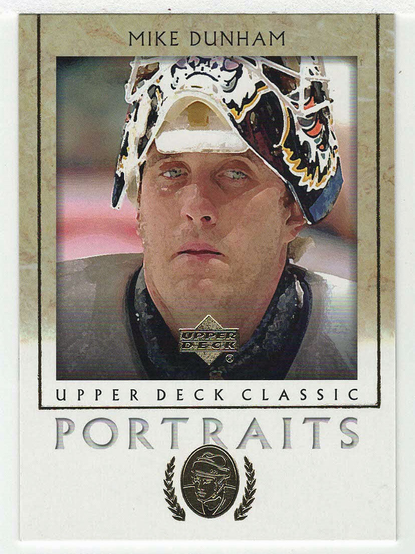 Mike Dunham - Nashville Predators (NHL Hockey Card) 2002-03 Upper Deck Classic Portraits # 56 Mint