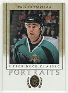 Patrick Marleau - San Jose Sharks (NHL Hockey Card) 2002-03 Upper Deck Classic Portraits # 81 Mint