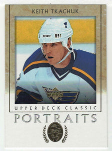 Keith Tkachuk - St. Louis Blues (NHL Hockey Card) 2002-03 Upper Deck Classic Portraits # 87 Mint