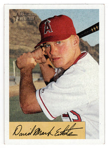 David Eckstein - Anaheim Angels (MLB Baseball Card) 2002 Bowman Heritage # 90 Mint