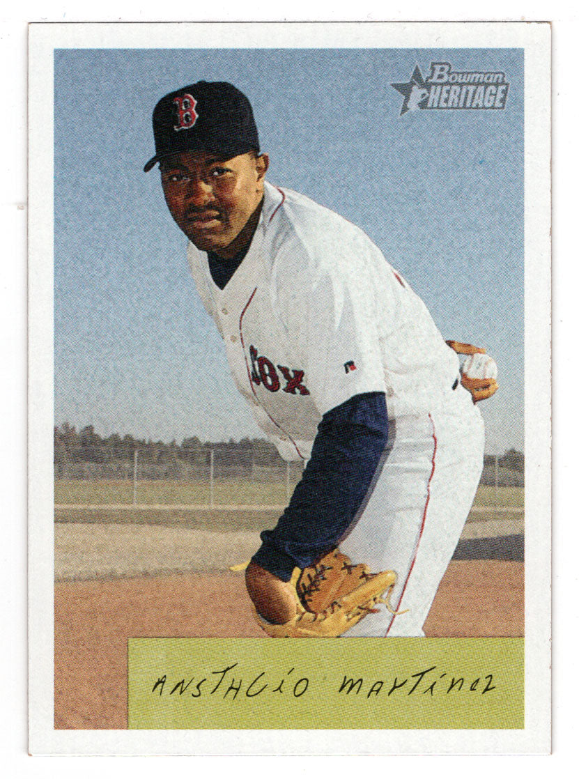 Anastacio Martinez RC - Boston Red Sox (MLB Baseball Card) 2002 Bowman Heritage # 113 Mint