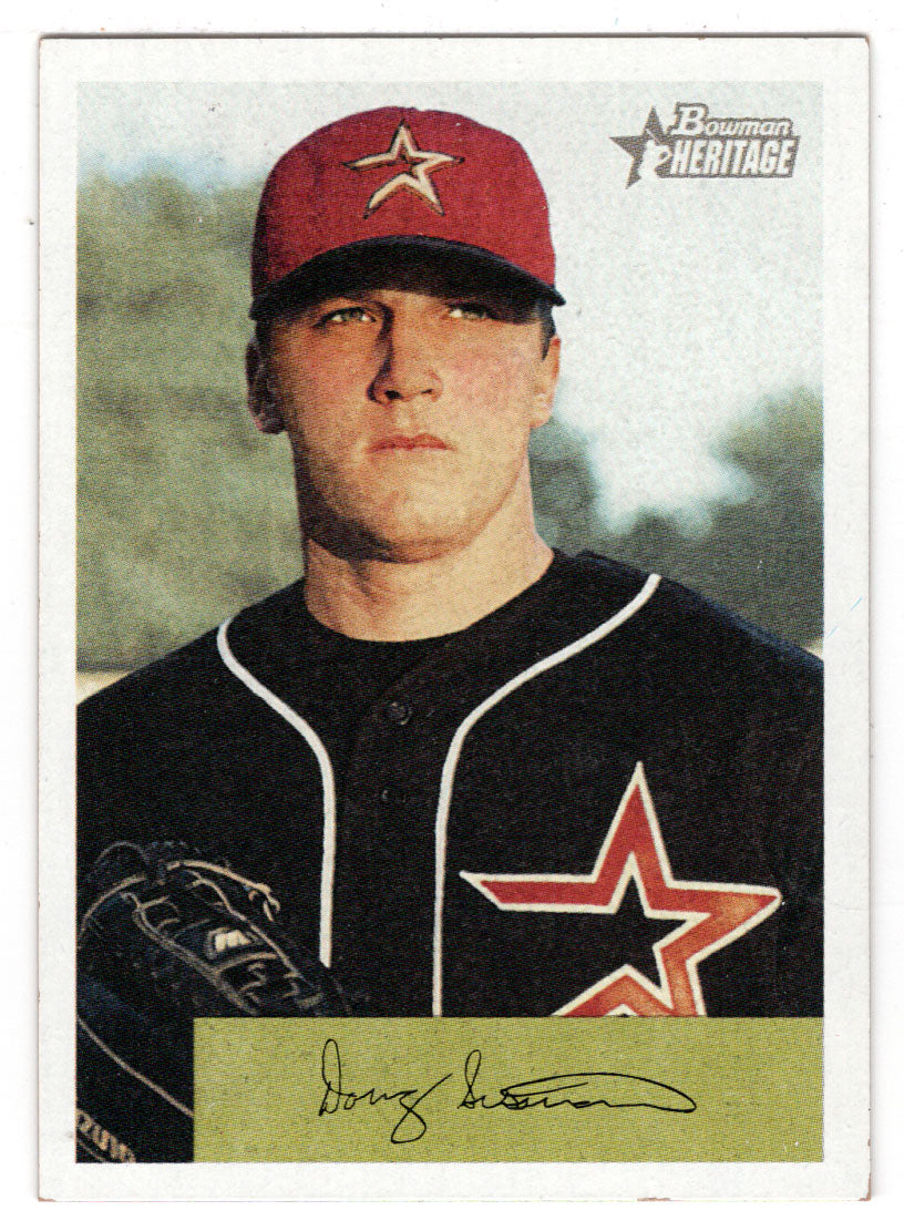 Doug Sessions RC - Houston Astros (MLB Baseball Card) 2002 Bowman Heritage # 425 Mint
