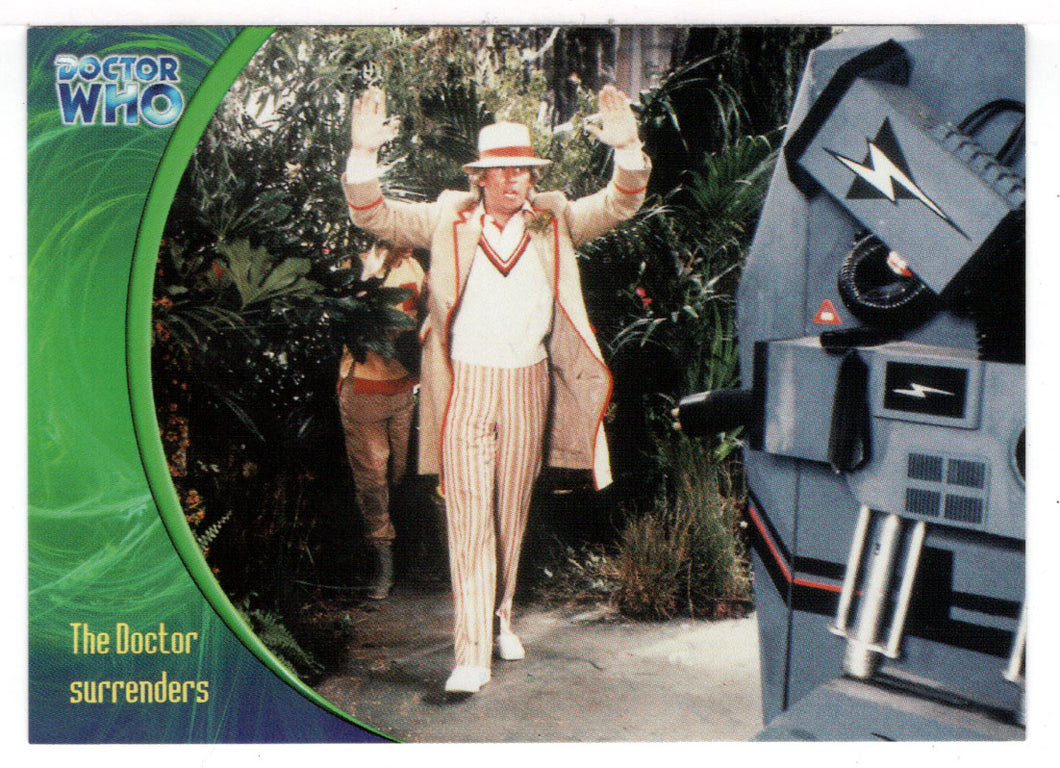 The Doctor Surrenders (Trading Card) Doctor Who - The Definitive Collection - Series Three - 2002 Strictly Ink # 4 - Mint
