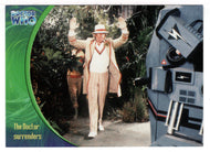 The Doctor Surrenders (Trading Card) Doctor Who - The Definitive Collection - Series Three - 2002 Strictly Ink # 4 - Mint