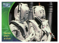 Cybermen Prepare an Attack (Trading Card) Doctor Who - The Definitive Collection - Series Three - 2002 Strictly Ink # 7 - Mint