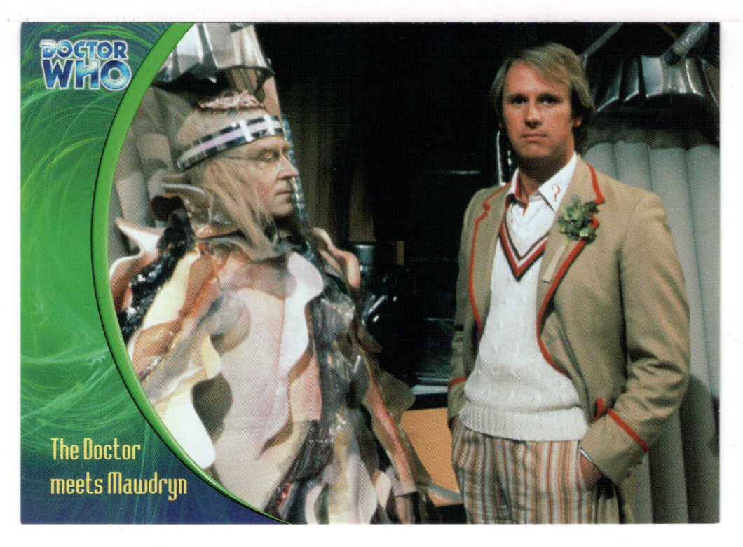 The Doctor Meets Mawdryn (Trading Card) Doctor Who - The Definitive Collection - Series Three - 2002 Strictly Ink # 11 - Mint