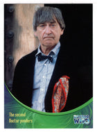 The Second Doctor Ponders (Trading Card) Doctor Who - The Definitive Collection - Series Three - 2002 Strictly Ink # 26 - Mint