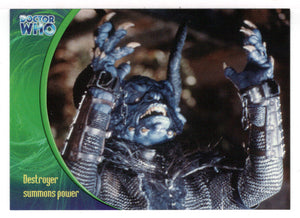 Destroyer Summons Power (Trading Card) Doctor Who - The Definitive Collection - Series Three - 2002 Strictly Ink # 41 - Mint